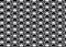 Black and white half circle pattern