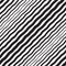 Black and white halftone diagonal wavy stripes seamless texture