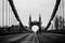 Black and White of Hammersmith Bridge