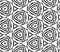 Black and white handdrawn seamless pattern. Hand d