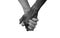 Black and White Hold Hands for Africa Union Peace Love. No to Ra