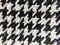 Black and white houndstooth pattern background