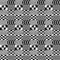 Black and White Kente Cloth Seamless Pattern