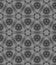 Black and white medallion allover seamless pattern