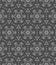 Black and white medallion allover seamless pattern