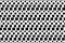 Black and white mirage pattern abstract background It looks like tilt But it is exactly parallel