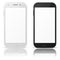 Black and white mobile phones