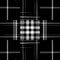 Black and white modern plaid pattern. Seamless monochrome tartan design for retro wallpaper.