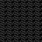 Black White Monochromatic Leaf Dot Line Seamless Pattern Design Background Stylized
