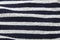 Black and white nautical striped vest