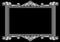 Black And White Ornate Vintage Frame