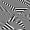 Black and white pattern, abstract geomtric contrast background.