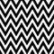 Black and white pattern in zigzag. Classic chevron seamless pattern.
