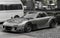 Black and white picture of tuned sports car Bangkok Thailand