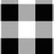 Black and white plaid large scale