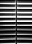 Black and White Plantation Shutter for Privacy