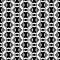 Black and white repeat pattern and vector image abstract background