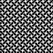 Black And White Retro Sixties Seventies Background Pattern