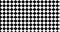 Black and white rhombus geometric pattern