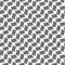 Black and white seamless fire pattern