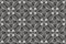 Black-and-white seamless gothic floral pattern
