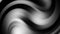 Black and white seamless loop twisted gradient background. Abstract blurred futuristic design