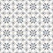 Black and white seamless pattern