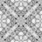 Black and white seamless pattern. Artistic delicat