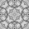 Black and white seamless pattern. Artistic delicate