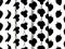 Black and white seamless pattern with fruit. Pattern of bananas, cherries, strawberries and grapes.