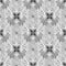Black and white seamless quality pattern
