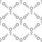 Black and White Seamless Steampunk Pattern