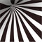 Black and white spiral tunnel. Vector