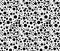 Black And White Spots Dots Mania Pattern