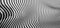 Black and white striped pattern. Deformed surface. Abstract squiggly lines. Optical illusion