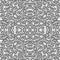 Black and white swirly seamless pattern
