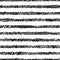 Black and white textured stripes seamless pattern