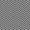 Black and white vintage zig zag seamless pattern