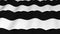 Black and white wave seamless animation