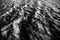 Black and white wave surface ripple wave background