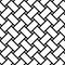 Black and white weaving pattern