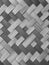 Black and white woven abstract background