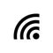 Black WI FI icon vector eps10. Wi-FI sign. WIFI icon vector, Wireless internet Sign.