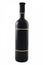 Black wine bottle