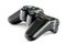 Black wireless console game controller