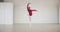 Black woman, ballerina and dance performance to spin in training studio. Ballet, creative art and African person moving