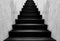 Black wooden stair