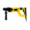 Black and yellow electric hammer