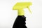 Black & Yellow Liquid Spray Dispenser Bottle