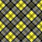 Black And Yellow Lumberjack Tartan Plaid Cloth Texture Pattern